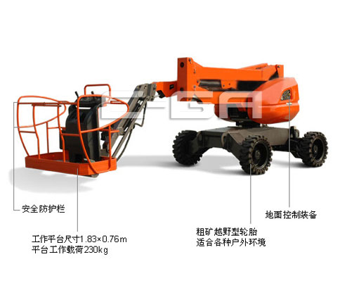 電動(dòng)曲臂式高空作業(yè)平臺(tái)